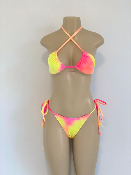 Starburst Bikini Set Thong Bottom